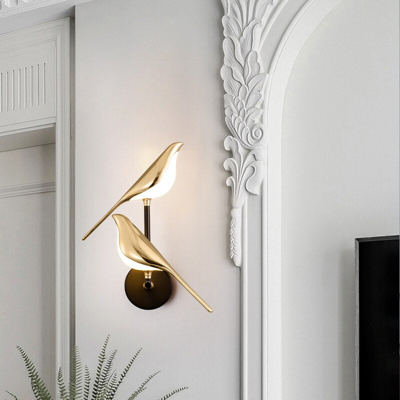 MrBird™ | Modern wall light in the shape of birds