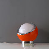 French Opal Bauhaus Table Lamp