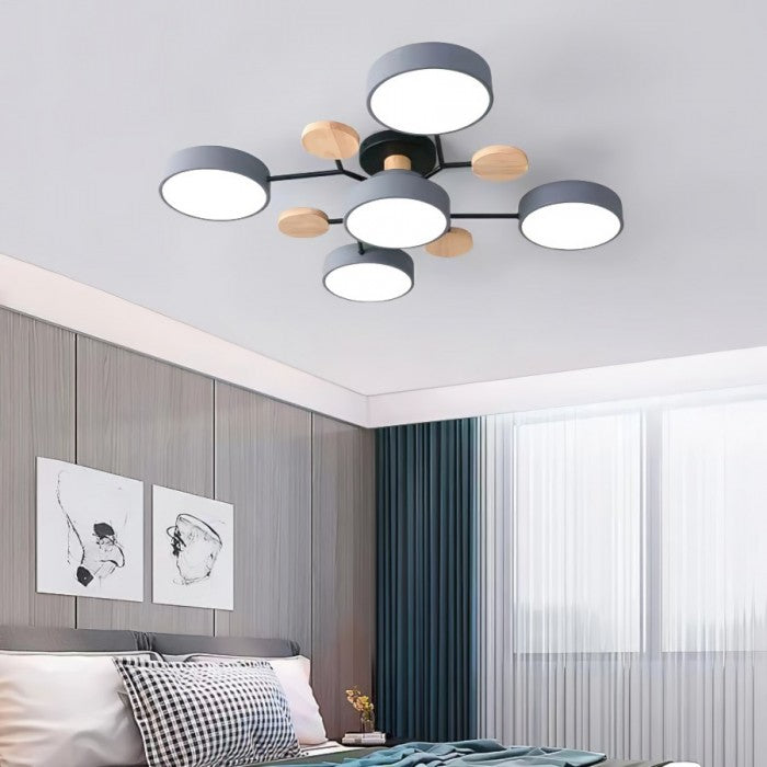 Nordic Branched Disc LED Ceiling Light