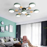 Nordic Branched Disc LED Ceiling Light