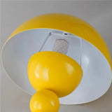 Lampe de table portable colorée à boutons de fleurs nordiques