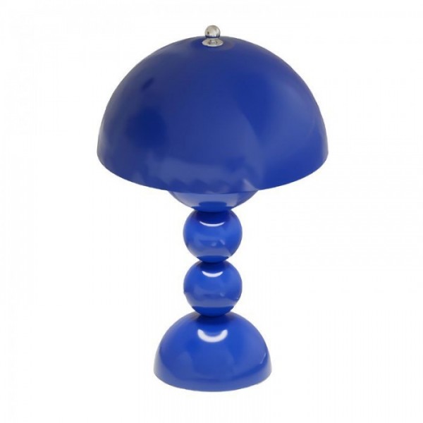 Lampe de table portable colorée à boutons de fleurs nordiques
