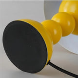 Lampe de table portable colorée à boutons de fleurs nordiques