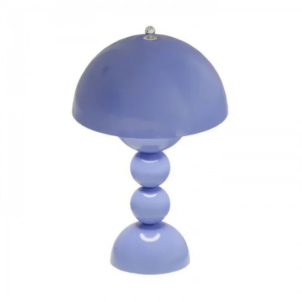 Lampe de table portable colorée à boutons de fleurs nordiques