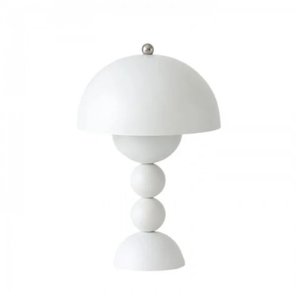 Lampe de table portable colorée à boutons de fleurs nordiques