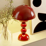 Lampe de table portable colorée à boutons de fleurs nordiques