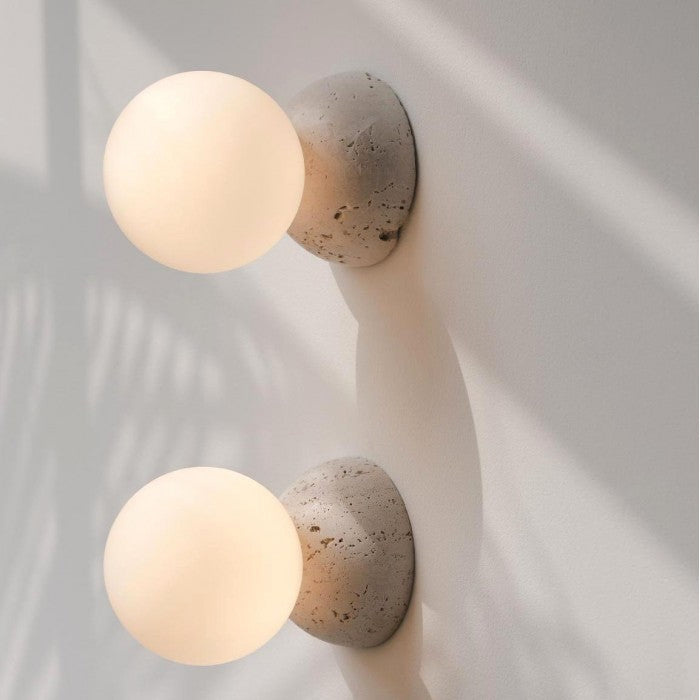 Origo Cement Bowl Lamp