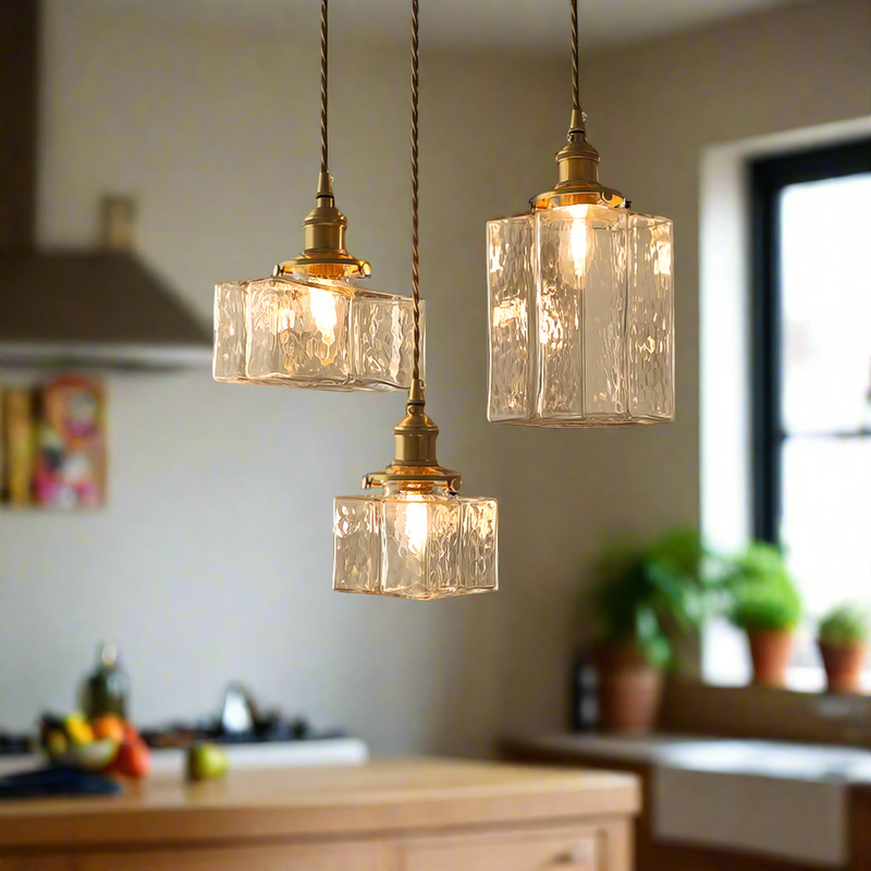 Fatima - Modern Retro Hanging Glass Lamp