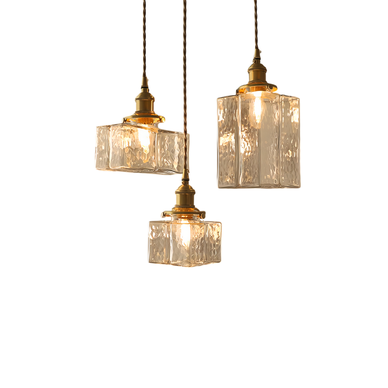 Fatima - Modern Retro Hanging Glass Lamp