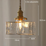 Fatima - Modern Retro Hanging Glass Lamp