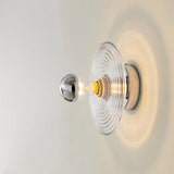 Vintage LED Glass Wall Sconce