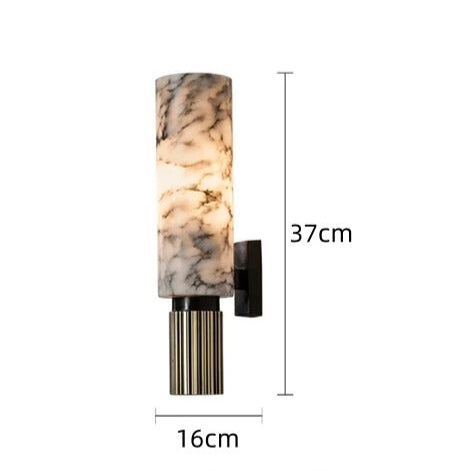 Marmeren wall lamp