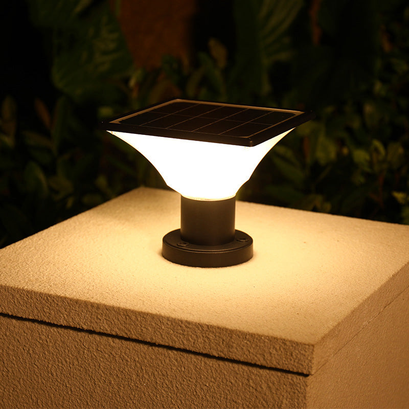 Solar Column Light